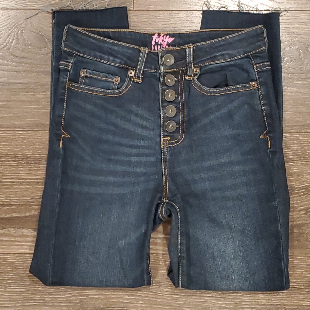 ❤ AEROPOSTALE HIGH RISE SKINNY JEANS, 00 (24)